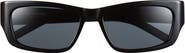 Saint Laurent SL M182 Jazz 54mm Rectangle Sunglasses