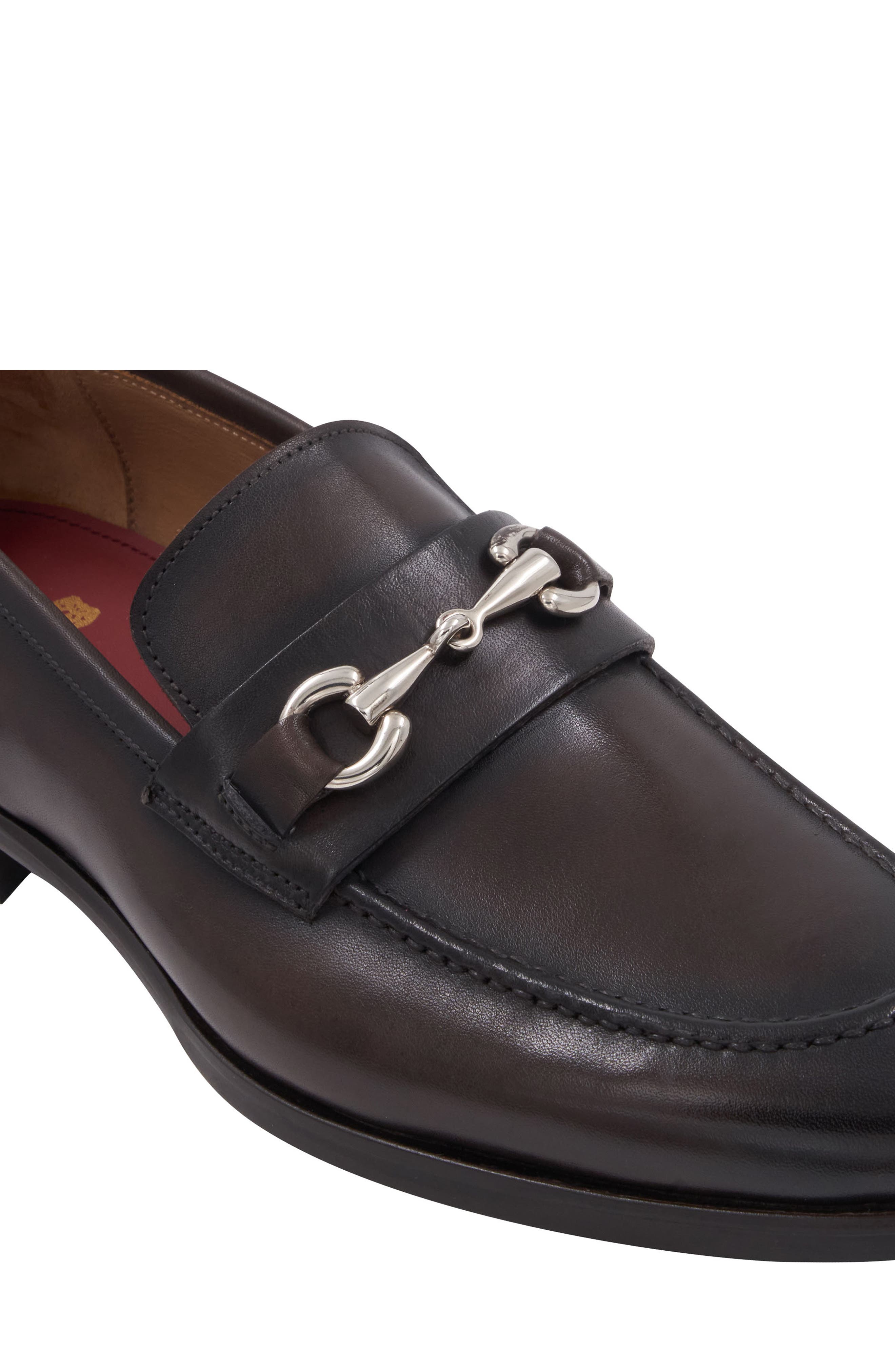 Bruno Magli Presley Bit Loafer, Alternate, color, Brown