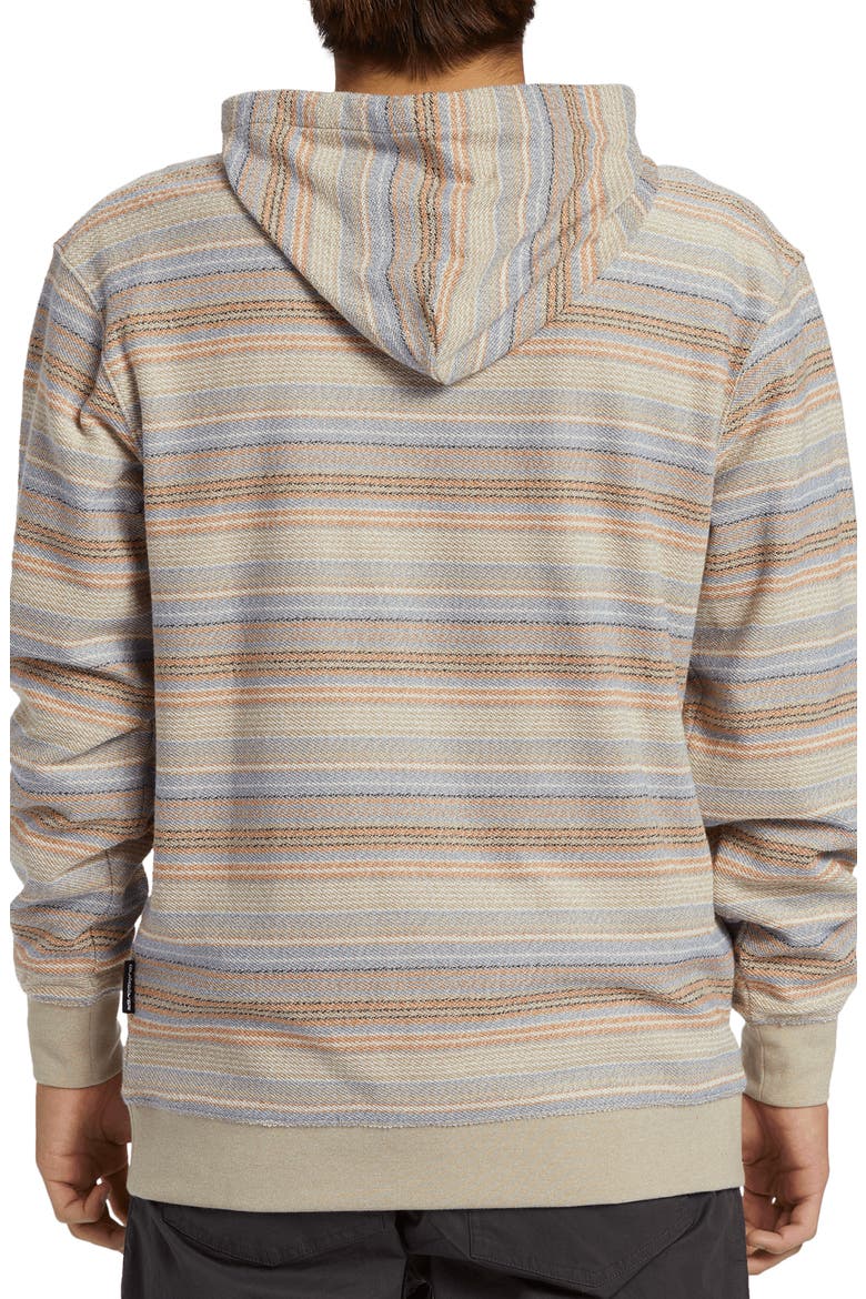 Great Otway Stripe Hoodie, Alternate, color, BRAN YD 4