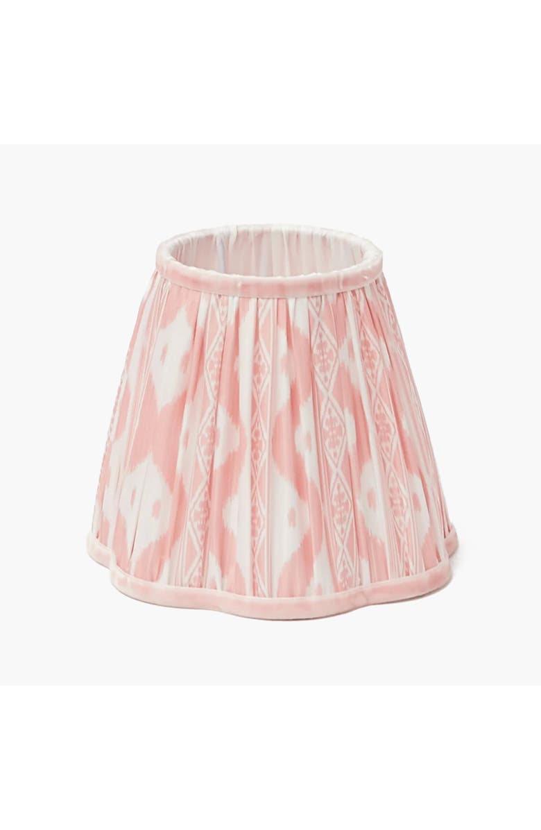 Mrs. Alice Pink Ikat Lampshade, Main, color, Pink