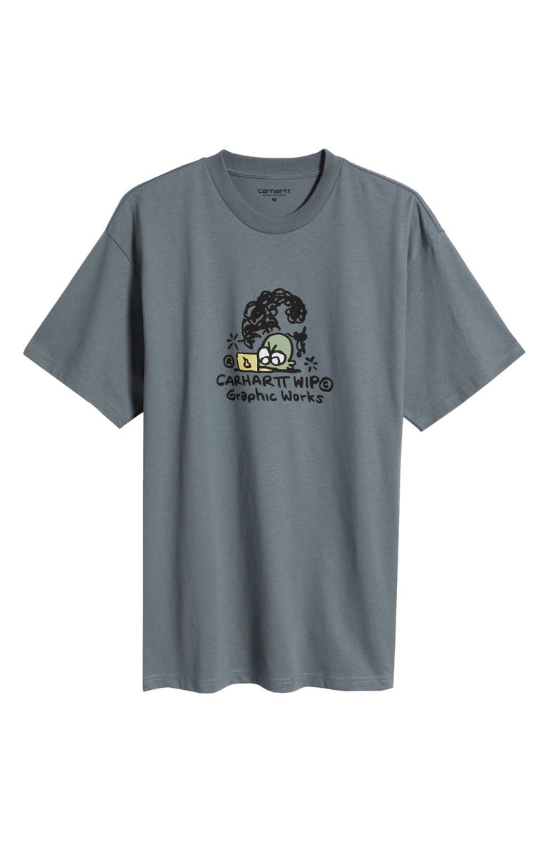Carhartt Work In Progress Graphic Works Loose Fit Organic Cotton Graphic T-Shirt, Alternate, color, 