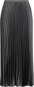 Emme Emmastrake Stretch Satin Pleated Skirt