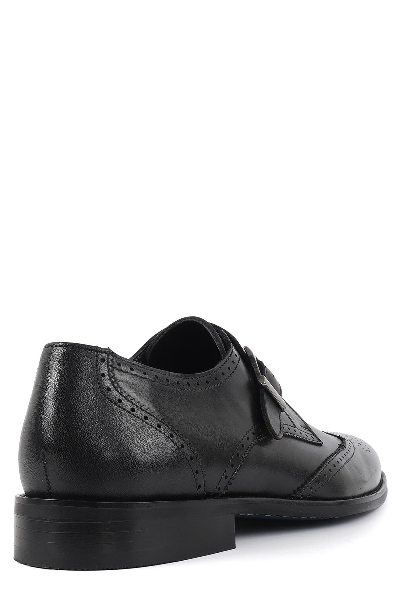 VELLAPAIS Corso Monk Shoe, Alternate, color, Black