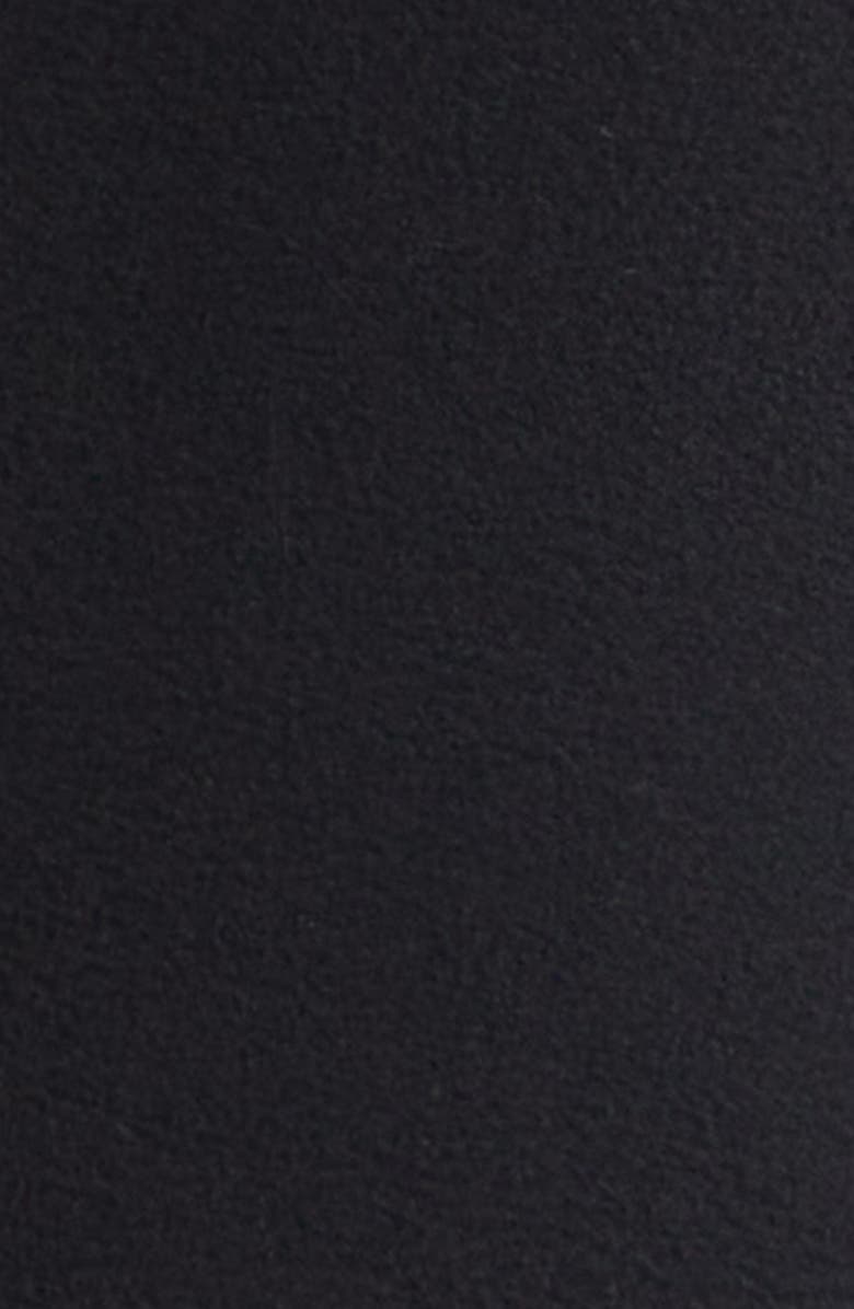 Moncler Grenoble Fleece & Quilted Down Hooded Jacket, Alternate, color, Black