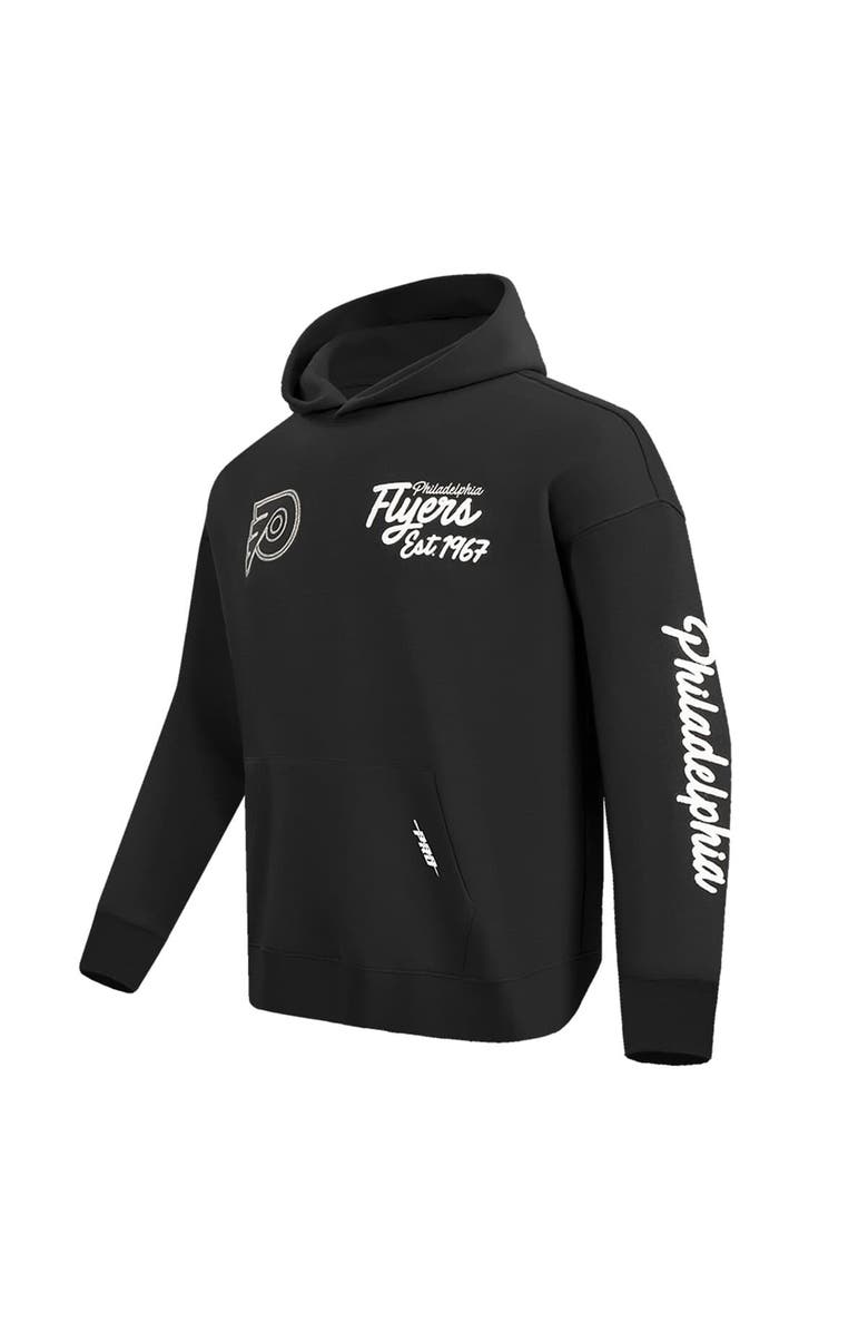 PRO STANDARD Men's Pro Standard  Black Philadelphia Flyers Paint the City Pullover Hoodie, Alternate, color, 