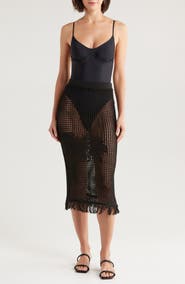 Maaji Ginger Garden Tano Sheer Cover-Up Skirt