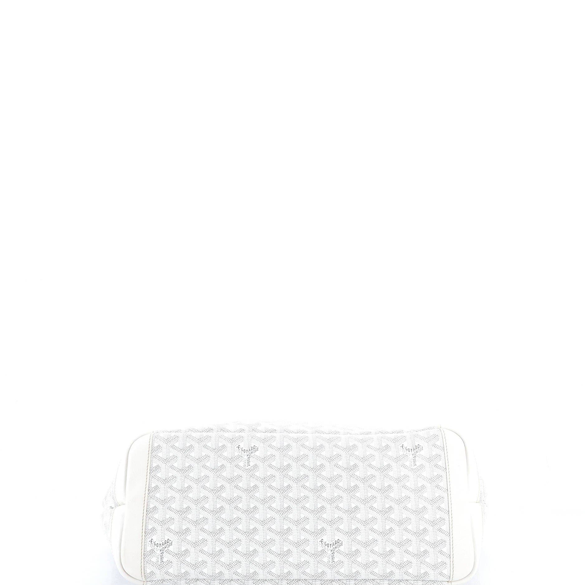 Pre-Owned Goyard Artois Tote Coated Canvas GM, Alternate, color, White