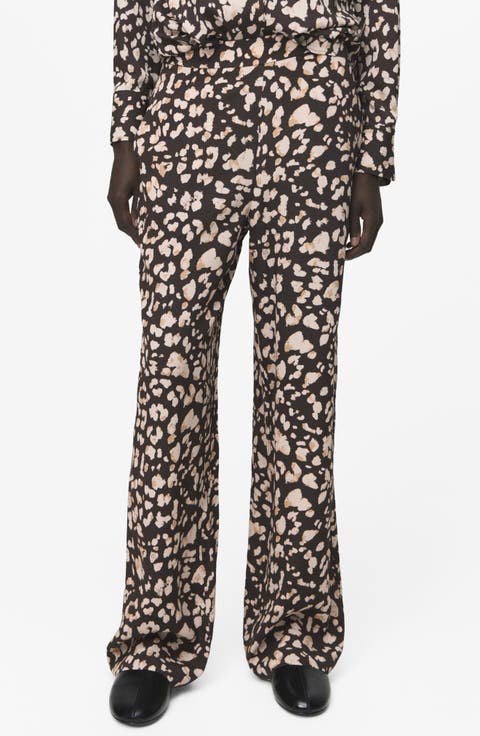 Animal Print Pants