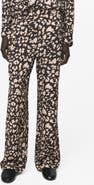 MANGO Animal Print Pants