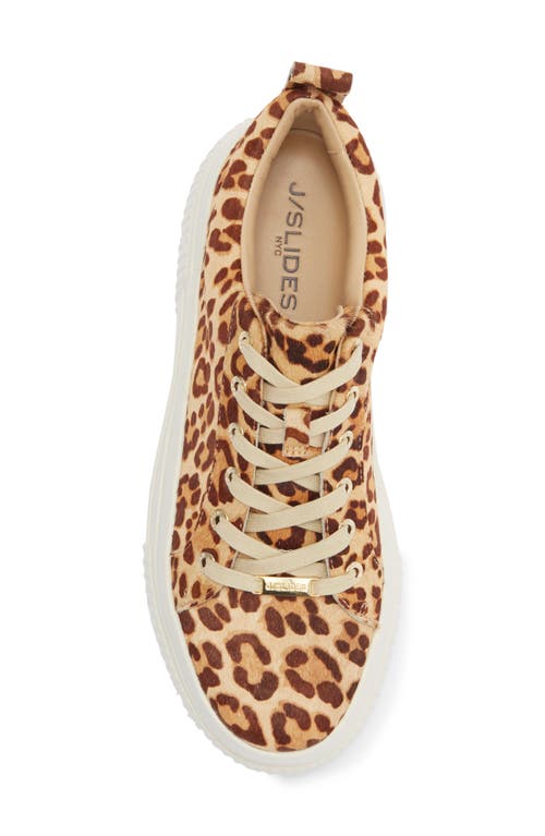 Jslides West Platform Sneaker In Brown