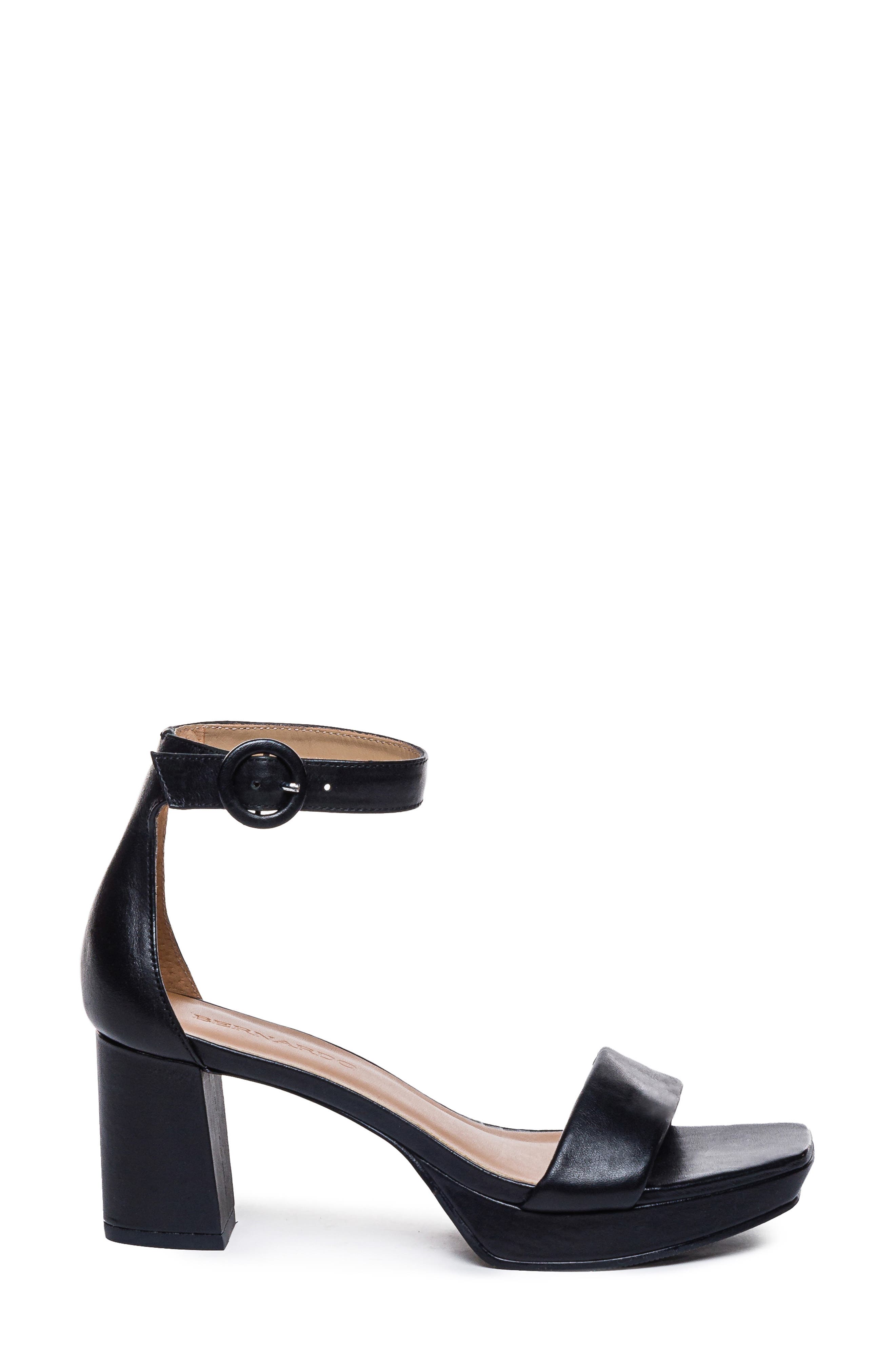 Bernardo Footwear Carla Square Toed Ankle Strap Sandal, Alternate, color, 