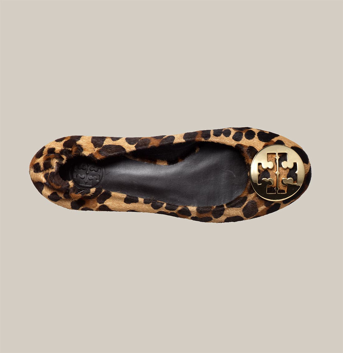 'Reva' Leopard Ballerina Flat, Alternate, color, LEOPARD