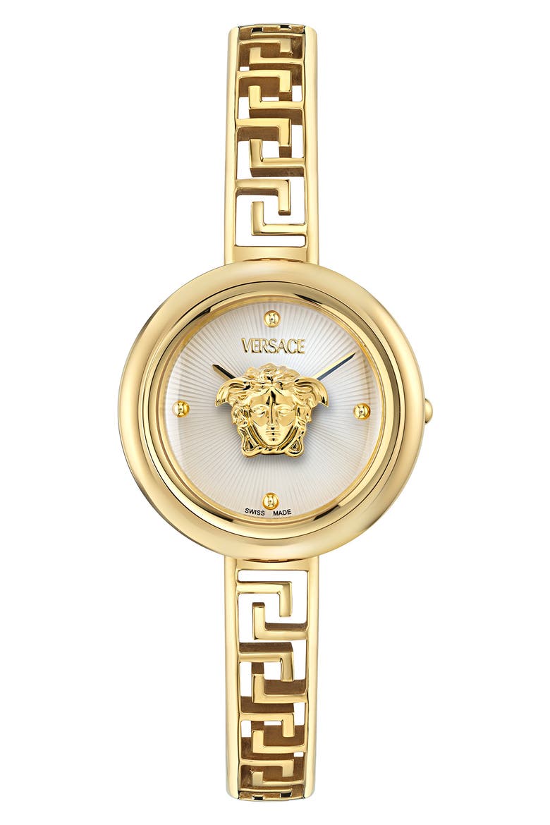 Medusa Eclipse Bracelet Watch, 28mm, Main, color, IP YELLOW GOLD