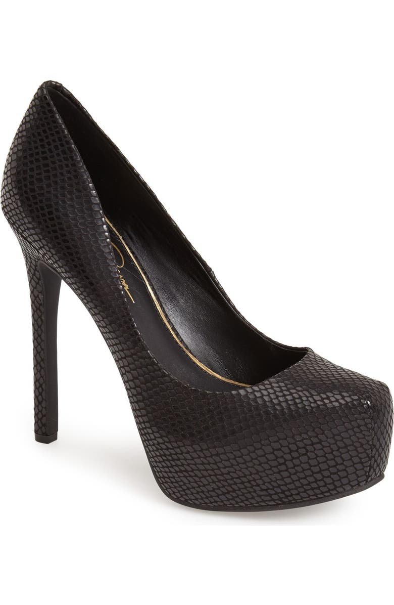 Jessica Simpson 'Rebeca' Platform Pump, Main, color,