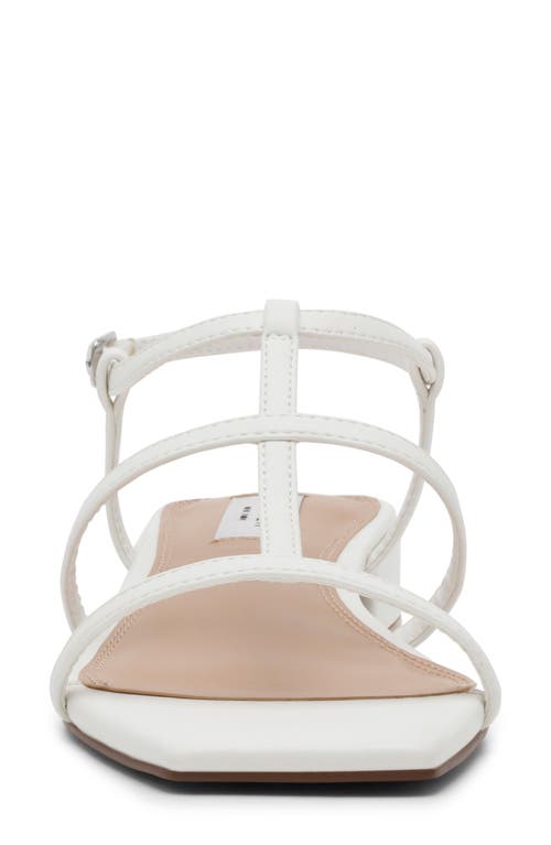 Steven New York Hapi Caged Sandal In White
