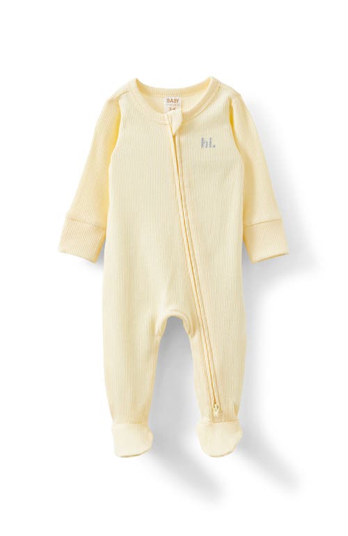 Cotton On Kids Organic Pointelle Zip All In One Romper In Neutral