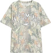 PacSun Wyoming Camo Cotton T-Shirt