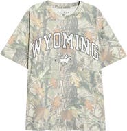 PacSun Wyoming Camo Cotton T-Shirt