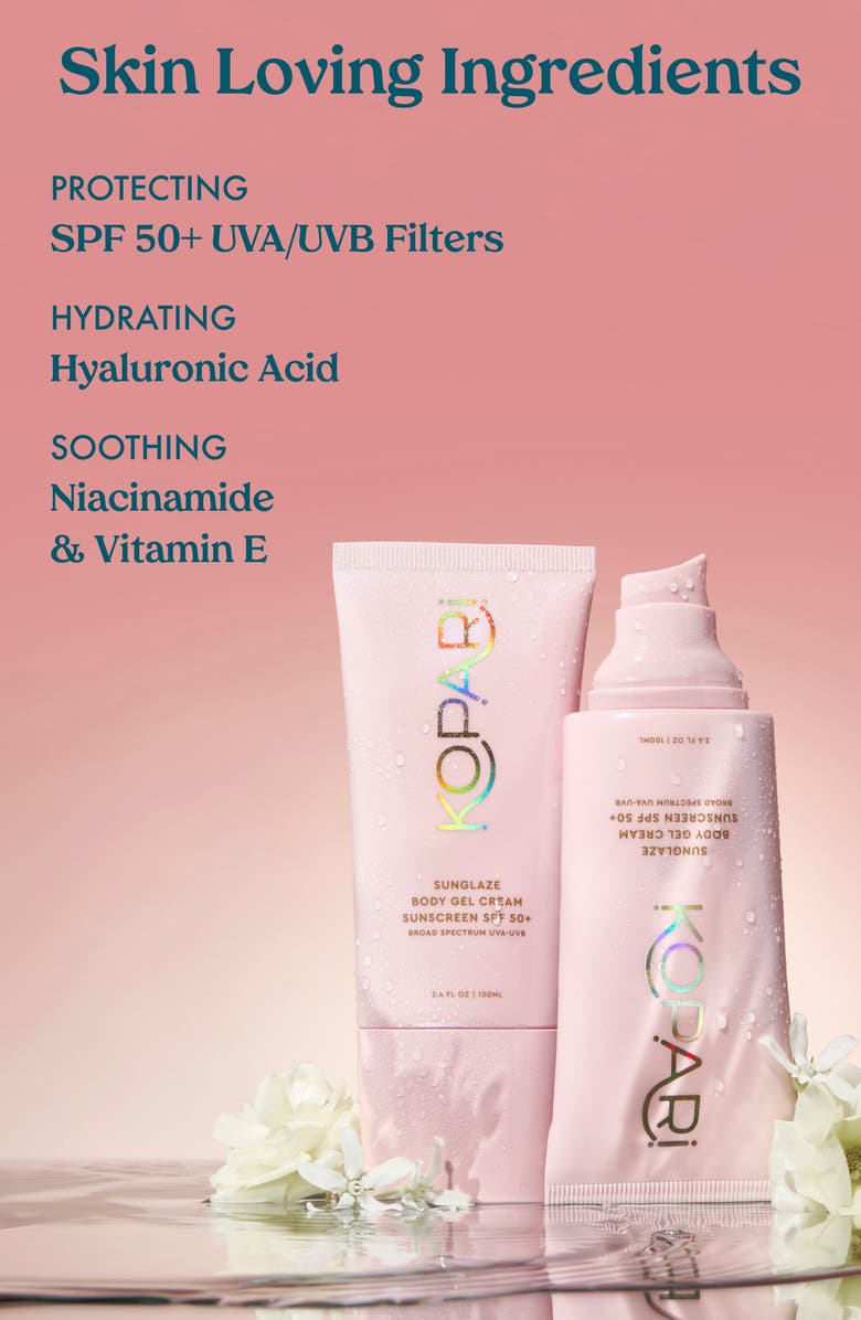 Kopari Sunglaze Body Gel Cream Sunscreen, Alternate, color,