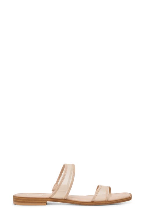 Dolce Vita Ivian Slide Sandal In Cream Mesh