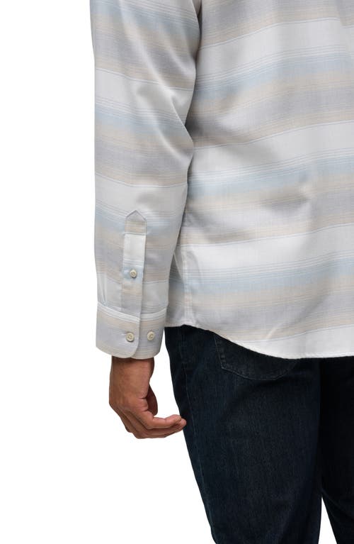 Travismathew Cloud Flannel Button-up Shirt In Multi