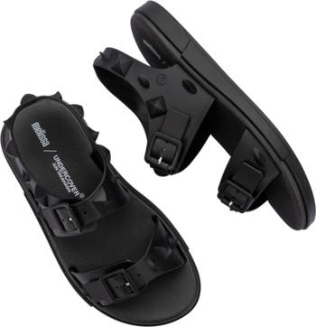 Melissa x Undercover Spikes ブラック アンクルブーツ UNDERCOVER Black Melissa Edition Spikes Boots Undercover