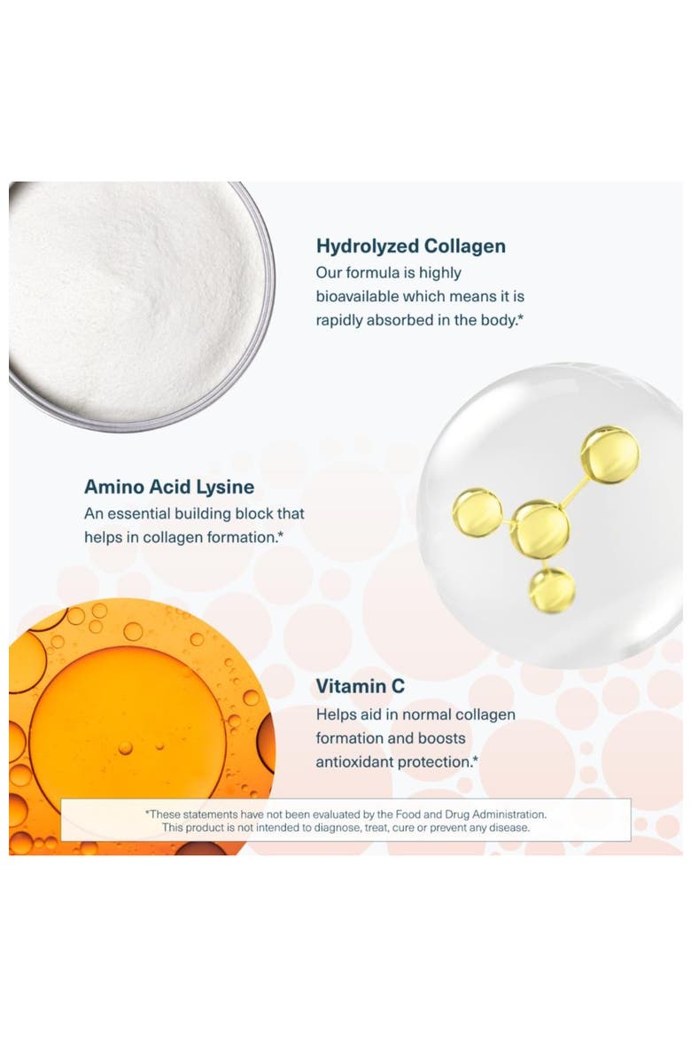 Advanced Collagen 6000mg Vitamin C Hair Skin Nails Supplement Tablets 120 Tablets, Alternate, color, None