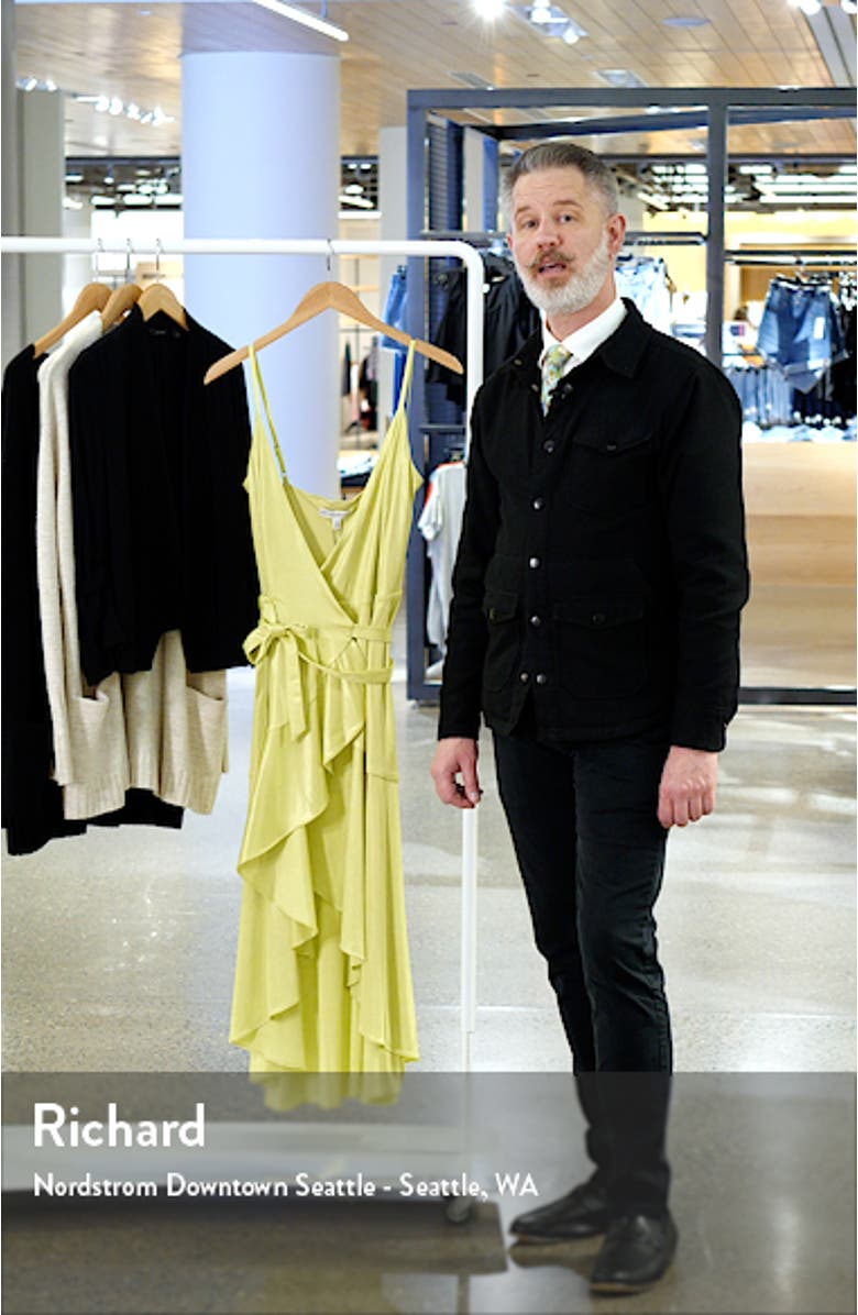 Salome Wrap Dress, sales video thumbnail