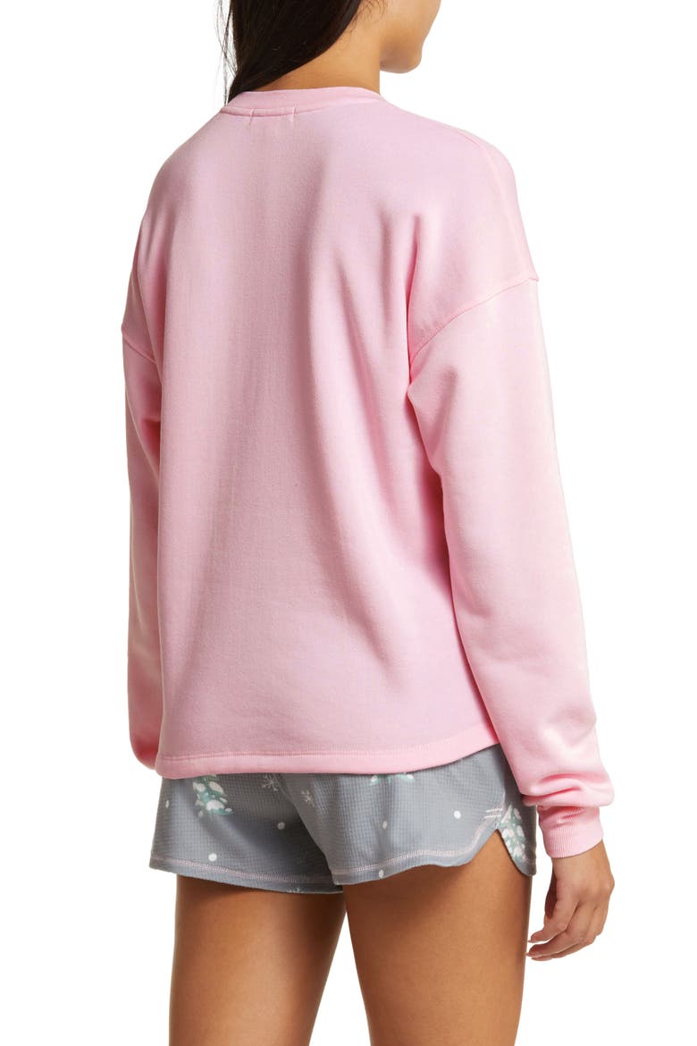 Vitamin Ski Short Pajamas, Alternate, color, GREY
