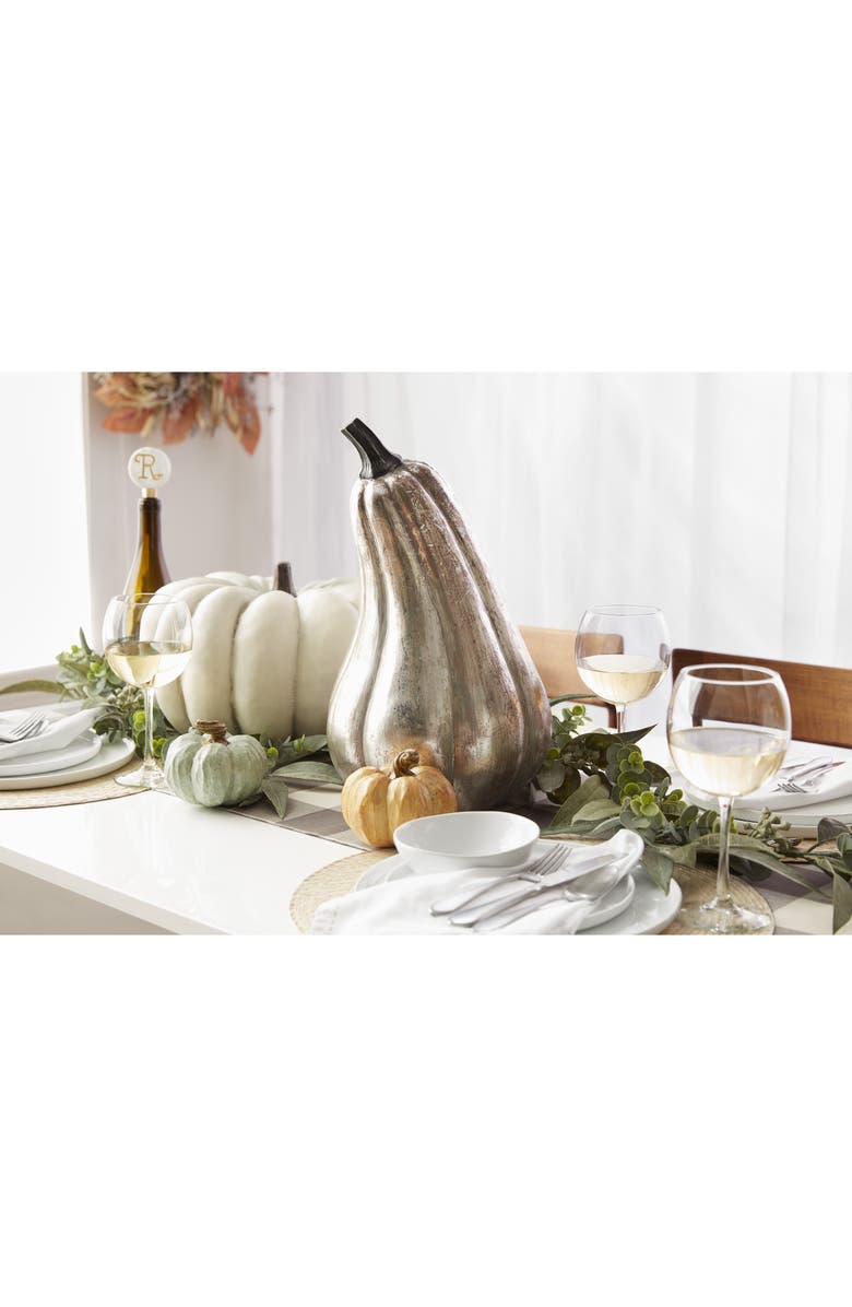 NORDSTROM AT HOME Nordstrom Monogram Marble Bottle Stopper, Alternate, color, 