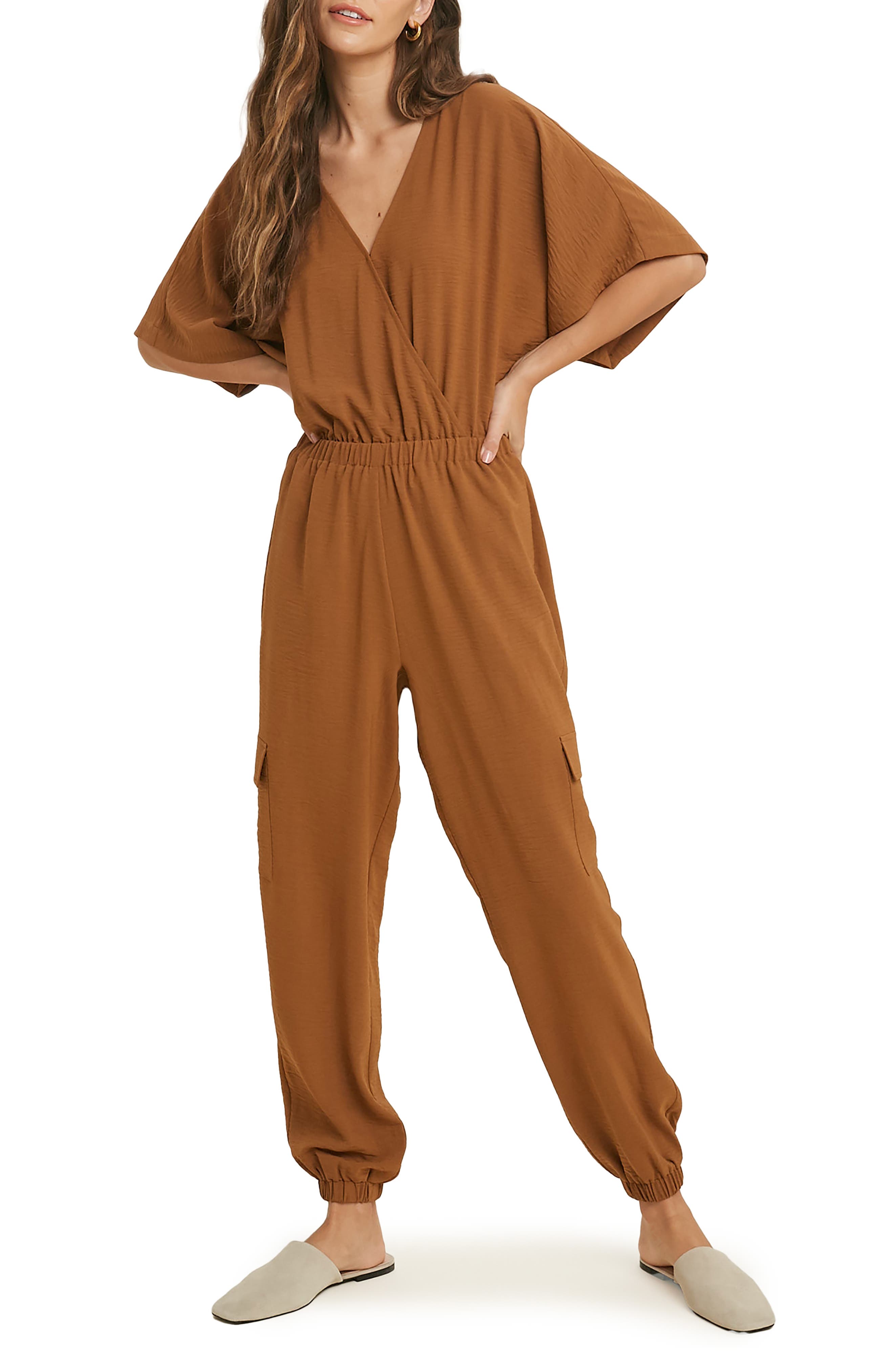 WISHLIST V-Neck Jumpsuit