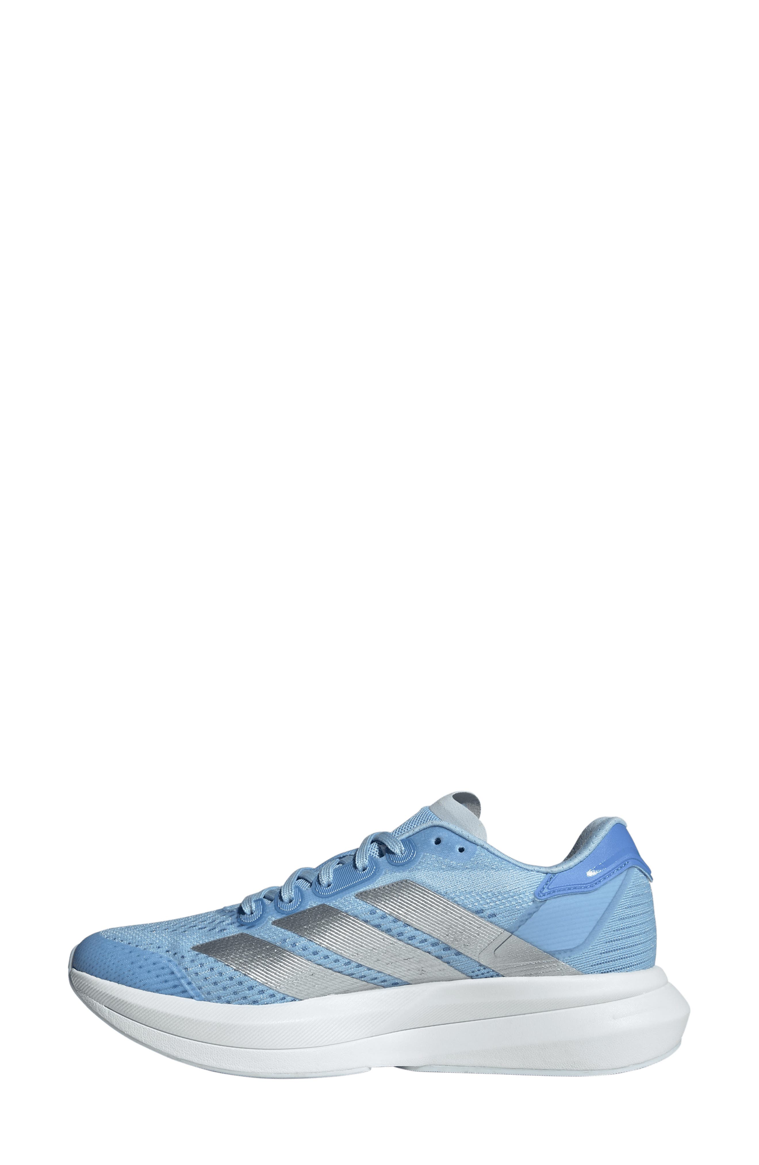 adidas Duramo Speed 2 Sneaker, Alternate, color, Glow Blue/ Silver/ Blue Fusion