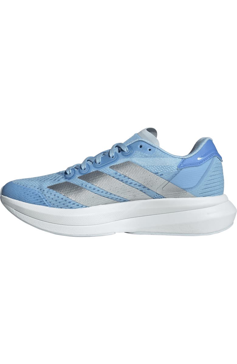 adidas Duramo Speed 2 Sneaker, Alternate, color, Glow Blue/ Silver/ Blue Fusion