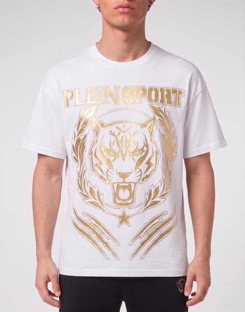 Round Neck T-shirt Tiger Crest Men