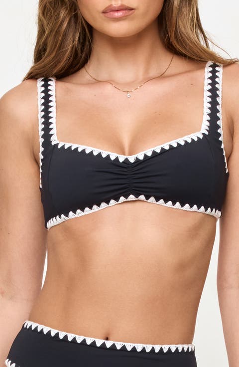 Effie Shirred Swim Top