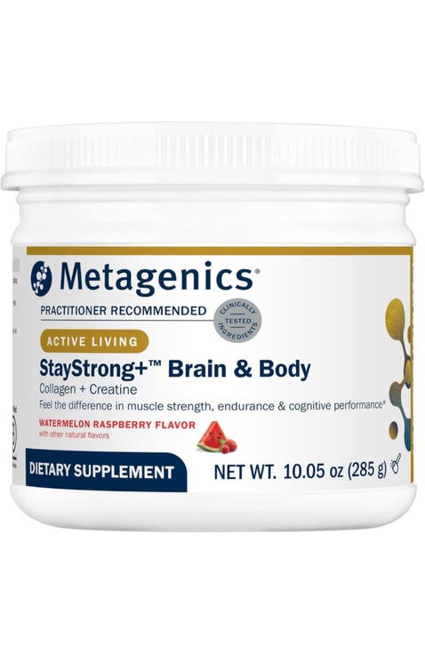 StayStrong Plus Brain and Body Creatine Collagen Powder Blend 30 Servings