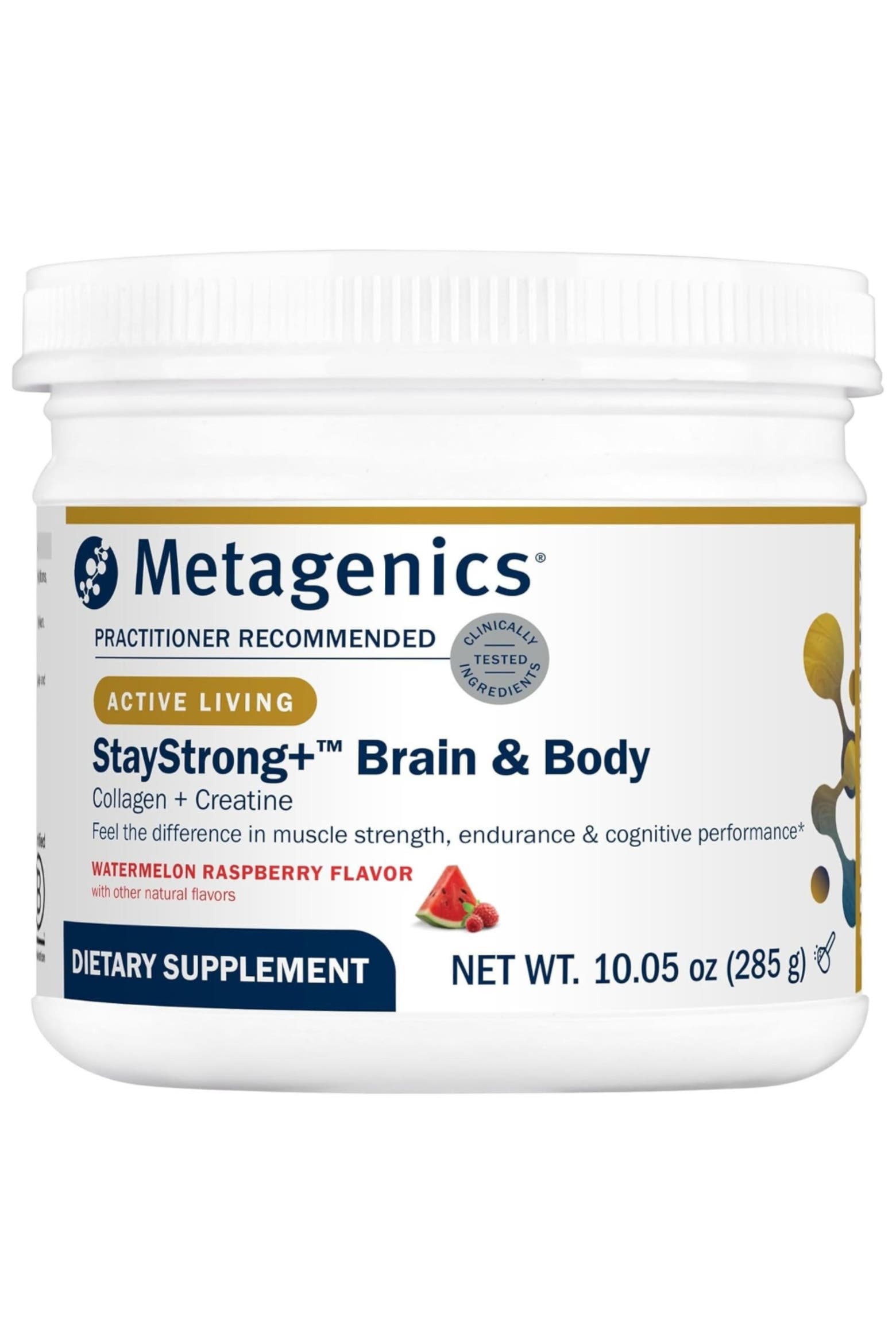 Collagen Pattern Metagenics StayStrong Plus Brain and Body Creatine Collagen Powder ...