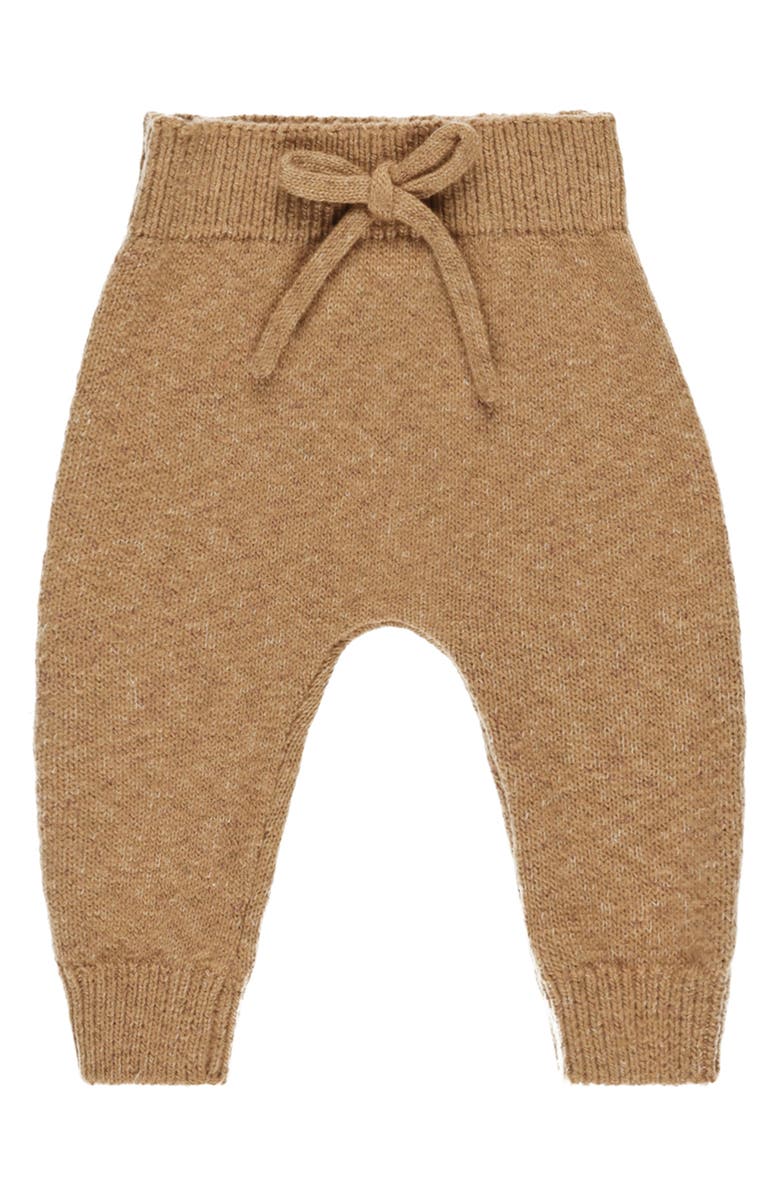 QUINCY MAE Organic Cotton & Linen Blend Knit Pants, Main, color, 