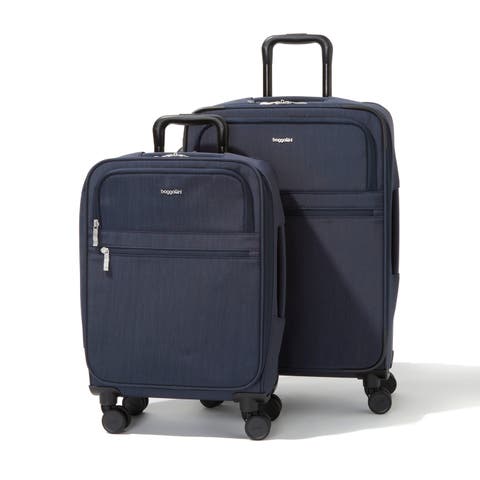 Luggage Set Carry-on And Large Checked Suitcase Bundle