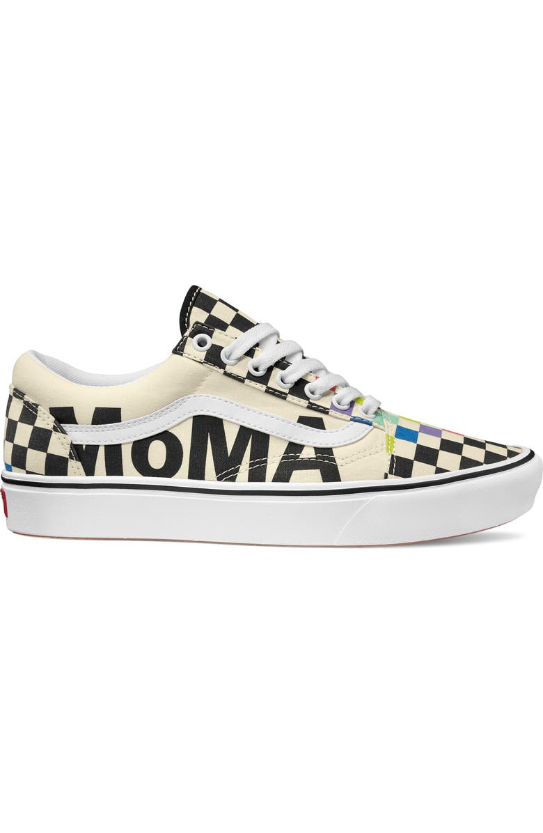Vans x MoMA ComfyCush Old Skool Slip-On Sneaker, Main, color,