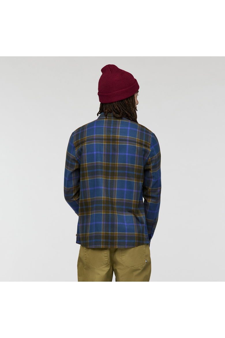 Quedo Flannel Shirt - Men's, Alternate, color, Deep Sea Plaid