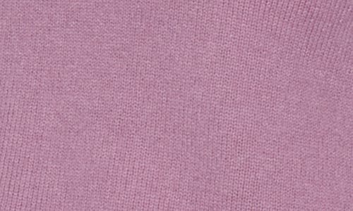 Rebecca Minkoff Janine Puff Shoulder Merino Wool V-neck Sweater In Mauve