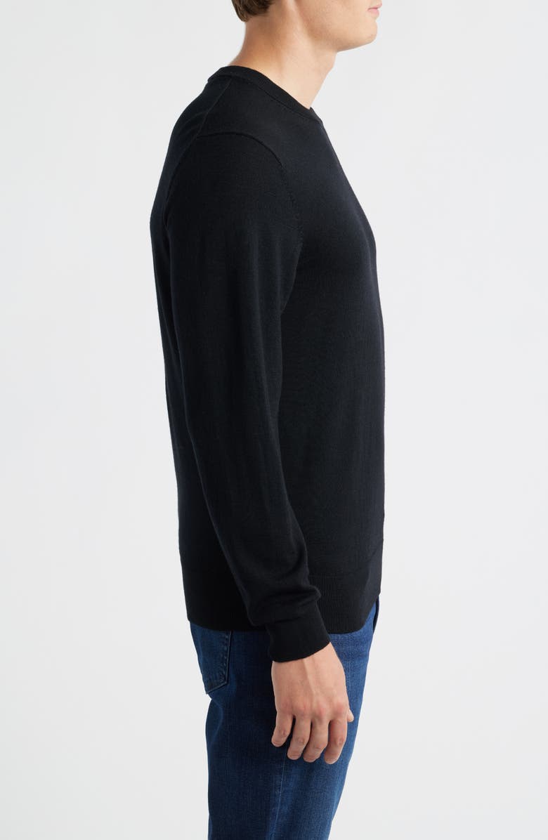 Rodd & Gunn York Bay Merino Wool Sweater, Alternate, color, Onyx