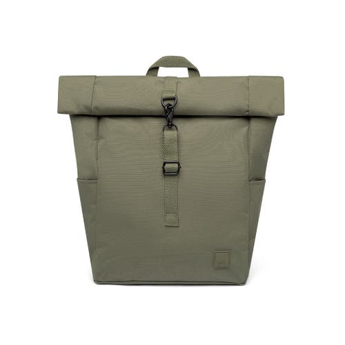 Lefrik Roll Mini Backpack In Green
