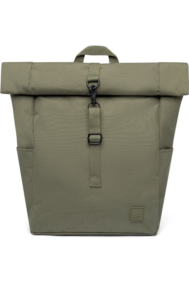 enter roll top backpack mini The 2023 repellent material Lefrik - Roll Mini Olive