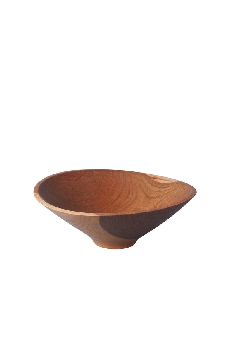Be Home Azucar Cherry Wood Bowl, Main, color, Natural