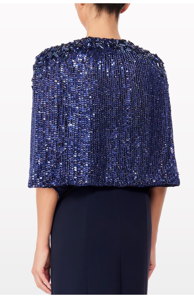 Jenny Packham Mina Jacket, Alternate, color, Sea Dragon