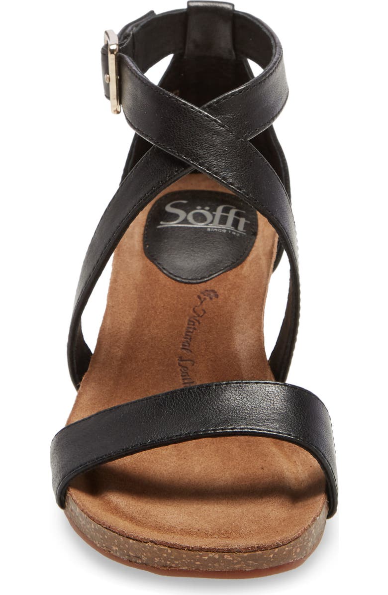 Söfft Valeryn Wedge Sandal, Alternate, color,