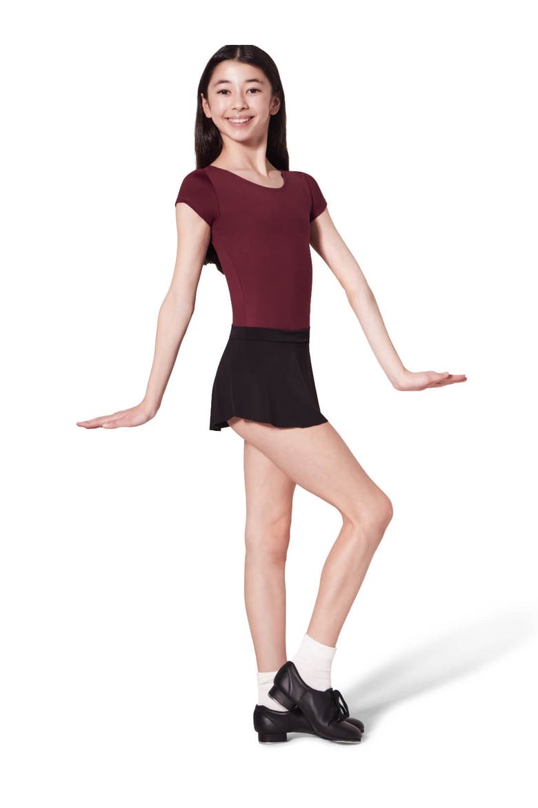 Curved Pull-On Skirt - Tween, Alternate, color, Black