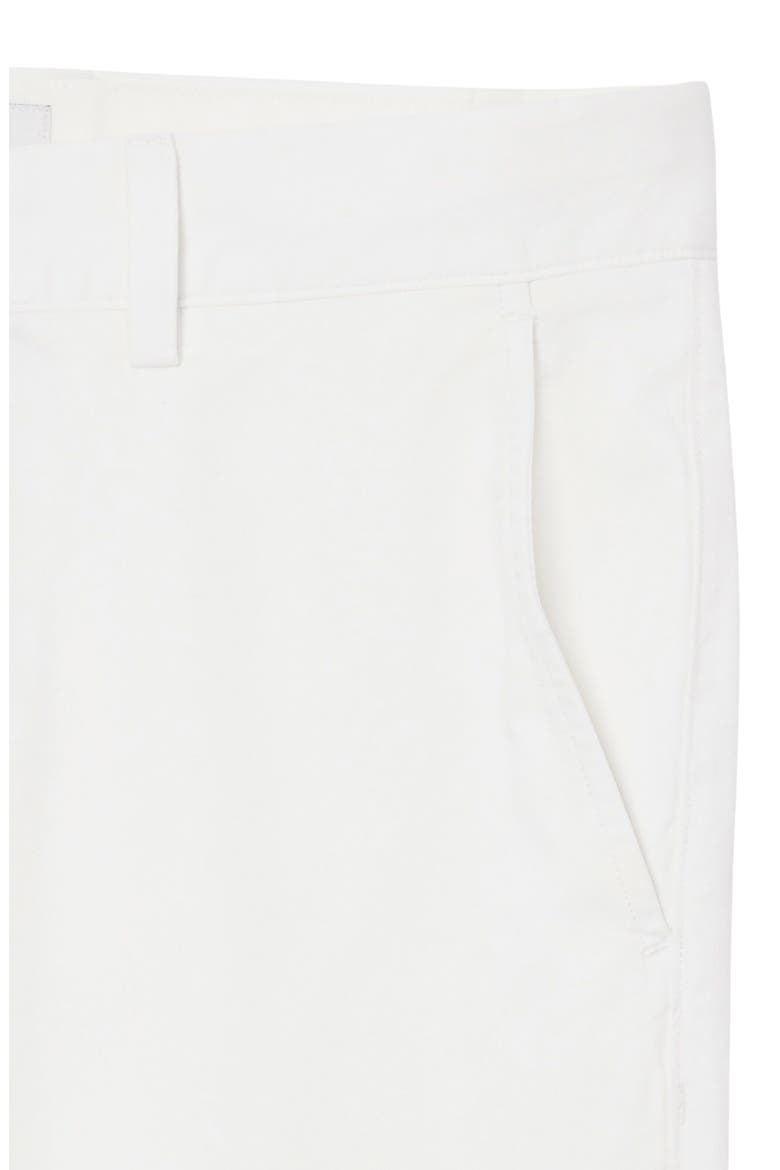 Flat Front Cotton Stretch Twill Chinos, Alternate, color, FLOUR